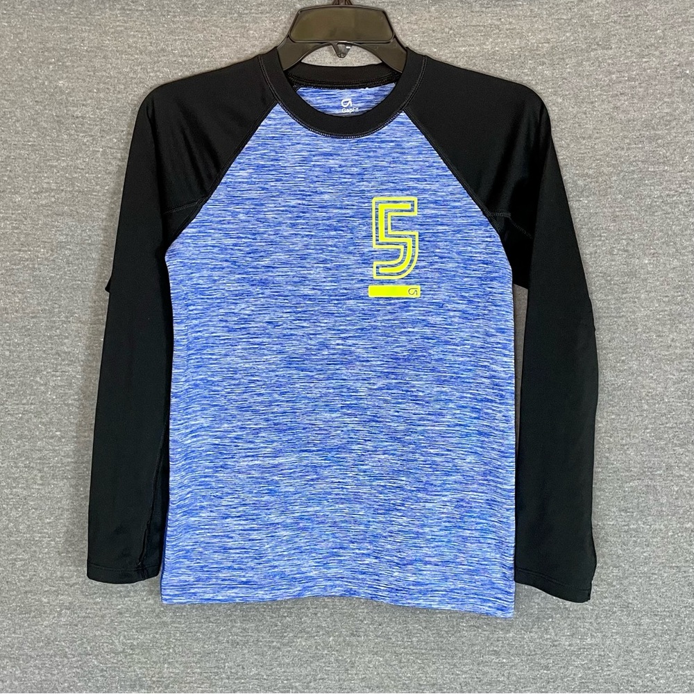 GAP Fit Kids Long Sleeve Athletic Tee - Size L